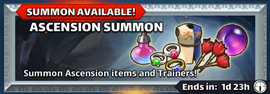 Ascension summon banner