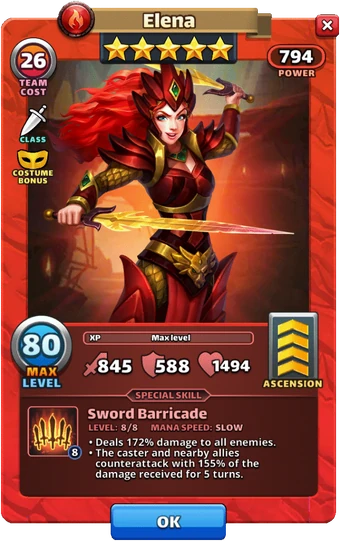 Elena Empires And Puzzles Wiki Fandom