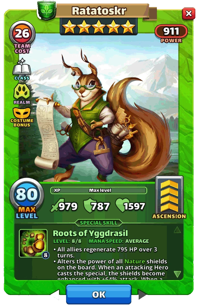 Ratatoskr | Empires and Puzzles Wiki | Fandom