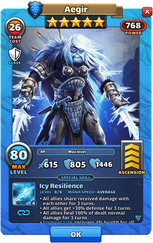 Aegir - Hero Card