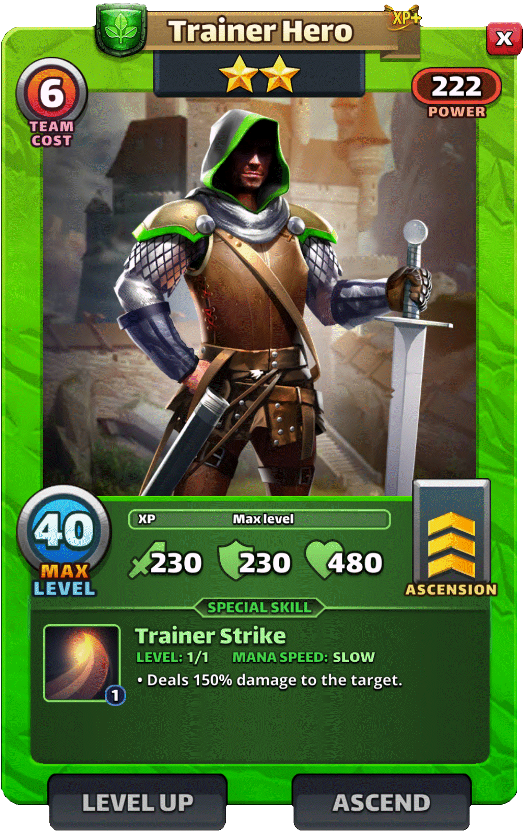 empires and puzzles trainer hero