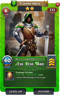 Trainer - Hero Card