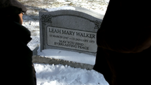 Leah Walker's Tombstone