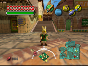 Majora's Mask, with low-level graphics (using SoftGraphic)