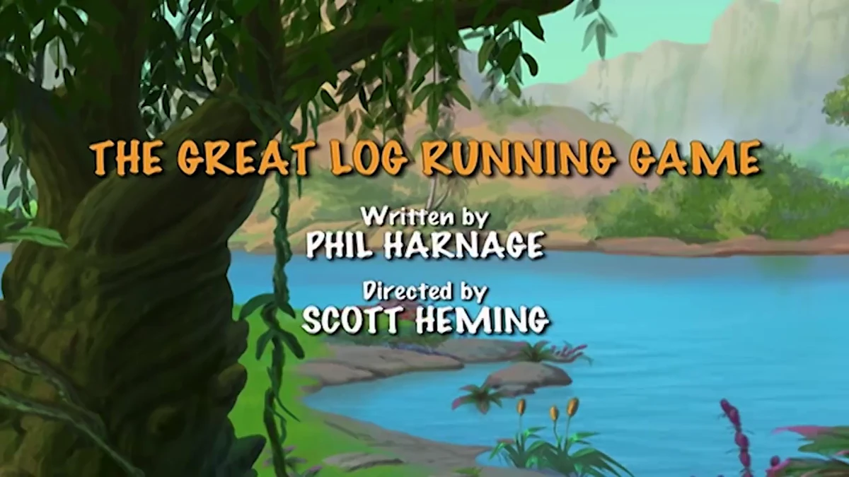 El Gran Juego de Correr sobre el Tronco (Episodio) Wiki En Busca del