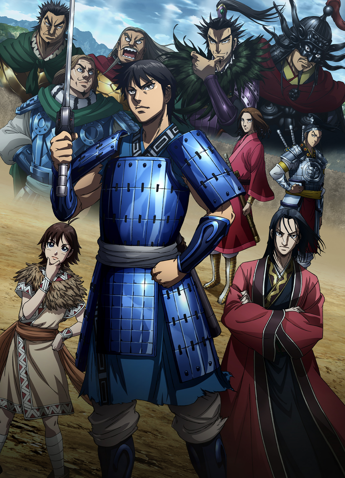 New visual from upcoming S3 of anime : r/Kingdom
