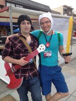 We found Finn and Marceline!