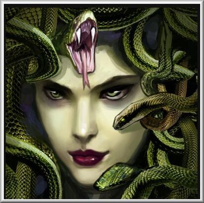 The Gorgons Art Print Medusa Witchcraft Dark Goddess 