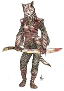 Female musangs make better hunters. They are sleek and light weight and therefore more stealthier and cunning than their male counterparts. Their skills are tested by sneaking in a dragon’s lair to steal their scales because they make perfect weapons and shields.