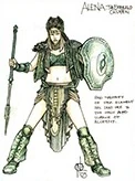 Alena's Armor Design Concept for the 2nd Book