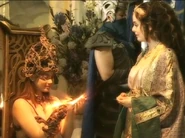 Mine-a bestowed the Earth Gem to Danaya.