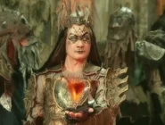 Hagorn as the keeper of the gem.