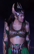 Alena's new armor after her powers combined with Danaya and Pirena.