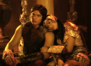 Lira seeking comfort from her father Ybrahim.