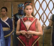 Pirena's outfit. (formal-close up)