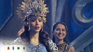 Amihan wearing the Golden Ornate Crown