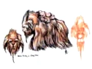 Awoo's concept art.
