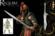 Raquim's armor design concept in the second book