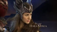 Minea's warrior outfit in the teaser of her return.