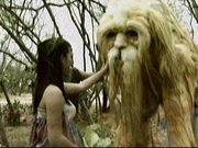 A Paklong being groomed by a Diwata