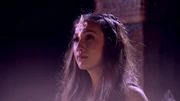 Cassiopea shedding tears as Avria uses her body to commit evil acts.