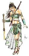 Armea, the daughter of Ybrahim and Alena.