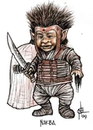 Nakba’s face is shown.