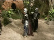 Amihan and Kalasag fighting together.