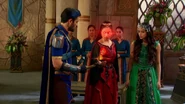 The gem gives a warning to Pirena about the letter sent by Hagorn.