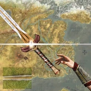 Director Rico Gutierrez shared concept art of Mira's sword in Sang'gre 2025, featured.