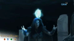 Cassiopea using the Inang Brilyante to destroy Adhara's armada