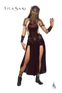 LilaSari's formal outfit concept (with veil)