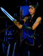 Training Outift, with the Arkey (side view)