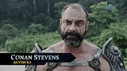 Conan Stevens in an interview.