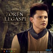 Promotional poster of Emre. (announcement of the role of Zoren Legaspi)