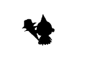 The Ogre's silhouette shown at the start of Mystery Time