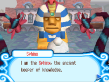 The Sphinx's appearance