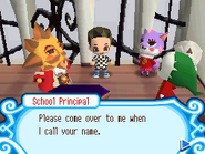 Principal Sol about to evaluate a player