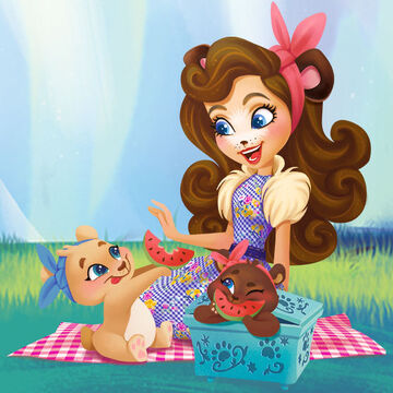 Enchantimals bear doll sales