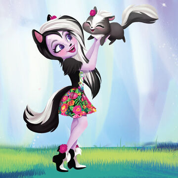 Enchantimals skunk doll shop