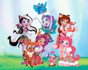 Enchantimals art sales