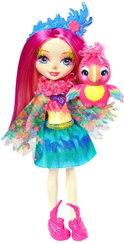 Enchantimals top parrot doll