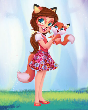 MATTEL Enchantimals Felicity Fox Doll w// Flick