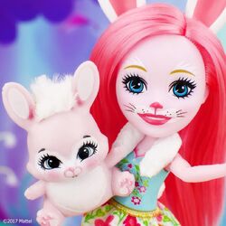 Just Play Bunny Styling Head Enchantimals Bree Hair Styling Toy for Girls  Kids