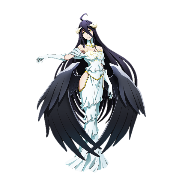 Nome » Albedo Anime » Overlord - Personagens fofos de Animes