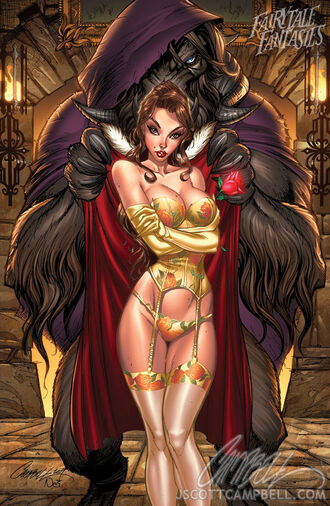 Beauty and the beast 2010 by j scott campbell-d2z2pqg