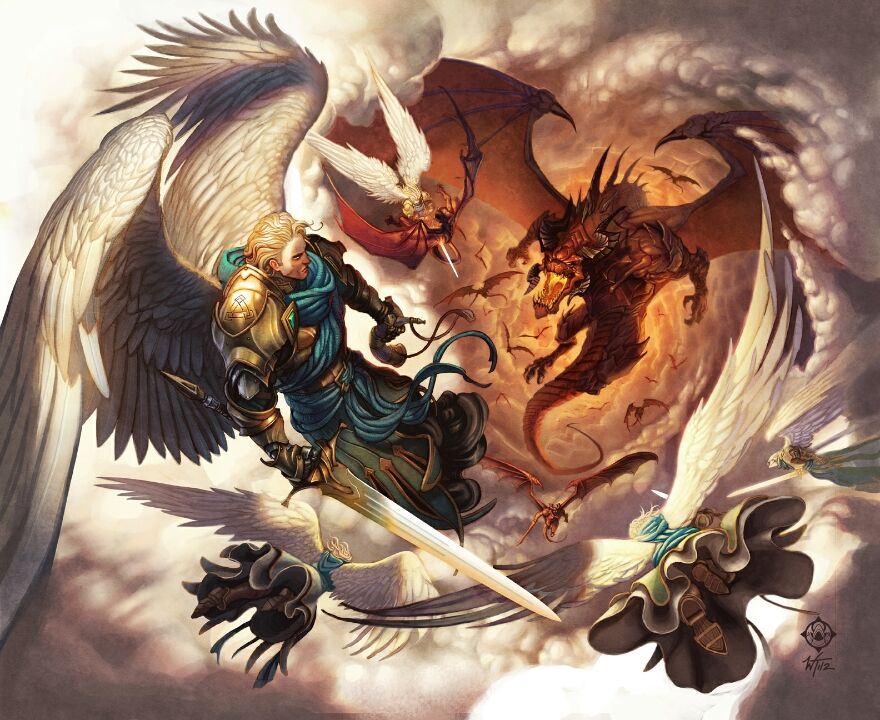 War in heaven by wes talbott-d52ju5k.jpg