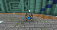 Guard Block placed on the ground