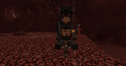 Female skin for the Wither Skeleton Spider Jockey with a baby Survival Test skin Spider