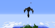 Engender Ender Dragon with a floating End Crystal equipped